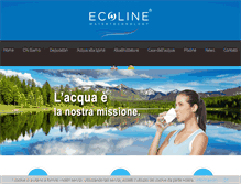 Tablet Screenshot of ecoline-fo.com